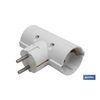 Adaptador Schuko 2 Vias (16a-250v)