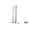 Escalera Alum Triple 9 Peld 250mas250mas250 Mts