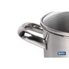 Cacerola Inox Induc.2.l Mod Polenta T/vidrio Ø160 Mm