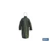 Abrigo De Lluvia Verde Poliester/pvc Talla-xxl