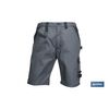 Bermudas De Trabajo Poulsen 280gms/m Gris-negro T-40