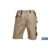 Bermudas De Trabajo Poulsen 280gms/m Gris-negro T-40