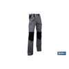 Pantalon Trabajo Lenoir 280gms/m Gris-negro T-46