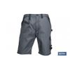 Bermudas De Trabajo Poulsen 280gms/m Gris-negro T-48