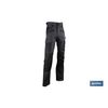 Pantalon Trabajo Multib. Carlson 300gms/m Gris-negro T-54