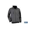 Chaqueta Polar Walker370gms/m Gris-negro Talla M