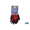 Guante Impregnado Sandy Coated Rojo/negro Talla 10