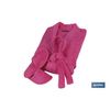 Albornoz Fucsia 500/m2 Modelo Primavera Talla S