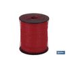 Rollo Malla Tubular Universal 100 25m Rojo