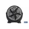 Ventilador De Suelo Modelo Toledano 5 Palas 3 Velocidades 90w Negro