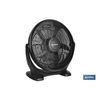 Ventilador De Suelo Modelo Toledano 5 Palas 3 Velocidades 90w Negro