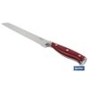 Cuchillo Panero Hoja 21cm Modelo Aguacejo Rojo