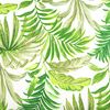 Pack 4 Cojines Sillas Con 2 Correas 40x40 Cm, Estampado Tropical Green