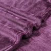 Mantas Para Sofá De Terciopelo Tacto Suave 100% Microfibra 130x160 Cm Violeta