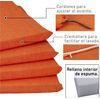 Pack 4 Cojines Para Sillas Para Interiores Y Exteriores 40x40x3 Cm