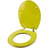 Tapa Wc Universal Con Bisagras De Acero Inox De Madera 43,5x37,5 Cm Verde Pistacho