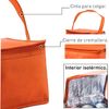 Nevera Portatil 6 Latas Con Asa, Isotermo, Tejido Non-woven, Naranja