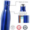 Botella Termica Con Doble Aislamiento De Acero Inox 500 Ml