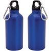 Pack 2 Botellas Tapón De Seguridad Y Mosqueton De Aluminio 400 Ml