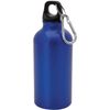 Pack 2 Botellas Tapón De Seguridad Y Mosqueton De Aluminio 400 Ml