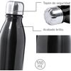 Botella Con Tapón De Seguridad Ligera Y Resistente De Aluminio 550 Ml