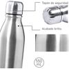 Botella Con Tapón De Seguridad Ligera Y Resistente De Aluminio 550 Ml