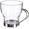 Pack De 3 Tazas De Cafe Originales De Cristal 200 Ml 19x8x10 Cm