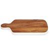 Tabla Cortar Cocina Con Borde Decorado Madera Acacia 33,5x21,5x1,5 Cm