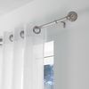 Barra Cortinas Extensible Con 2 Terminales De Metal 120-210 Cm