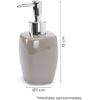 Set 3 Accesorios De Baño Dispensador Vaso Y Jabonera Ceramica