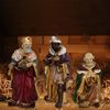 Set De 3 Figuras Para Belen De Los Reyes Magos, Reyes A Pie