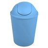 Cubo De Basura Con Tapa Basculante De Plastico 5,5l Ø15x30 Cm