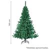 Elegante Arbol De Navidad Con Diseño Verde Clasico, Plastico, 150 Cm / 320 Puntas