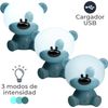 Luz Nocturna Led Infantil 3 Modos De Intensidad Con Cargador Usb 3w