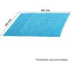 Alfombra Baño Microfibra Antideslizante Poliester 100% 40x60 Cm