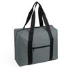 Bolso Con Cierre Cremallera Y Accesorio Ajuste En Trolley 42x34x16 Cm Gris