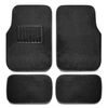 Alfombras Para Coche 4 Uds Universales Antideslizantes 43x63cm/43x23cm