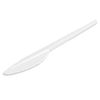 Cuchillo 100 Unidades De Plastico Libres De Bpa Blanco