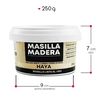 Masilla Para Para Rellenar Y Retapar Madera, Interior, 250g, Haya