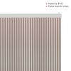 Cortina De Laminas Para Puertas De Pvc, 90x210 Cm, Marron