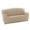 Funda Sofa, Poliéster, Algodón Y Elastano, Beige, 2 Plazas