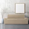 Funda De Sofa Niagara, Poliéster Y Algodón, Beige, 2 Plazas