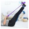 Bandas De Resistencia Elásticas Con Pedal Tubo Látex Para Ejercicio Fitness Pilates Yoga