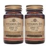 Pack 2x Vitamina D3 (colecalciferol) 4000 Ui (100 Μg) 60 Cápsulas Vegetales Solgar