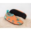 Zapato Acuatico Para Bebe Cocodrilo Naranja De Kiokids