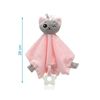 Doudou Kiokids Gato Rosa 30 Cm