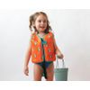 Kiokids Chaleco Flotador De Neopreno Cocodrilo Naranja