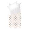 Funda Nórdica Infantil Estrellitas Marrones -  Cama90 (160x270)