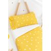 Funda Nórdica Infantil Topo Blanco Sobre Fondo Amarillo -  Cama90 (160