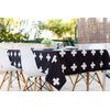 Mantel Cruces Negro